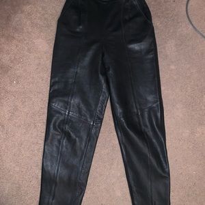 Vintage Lambskin Pants size 6